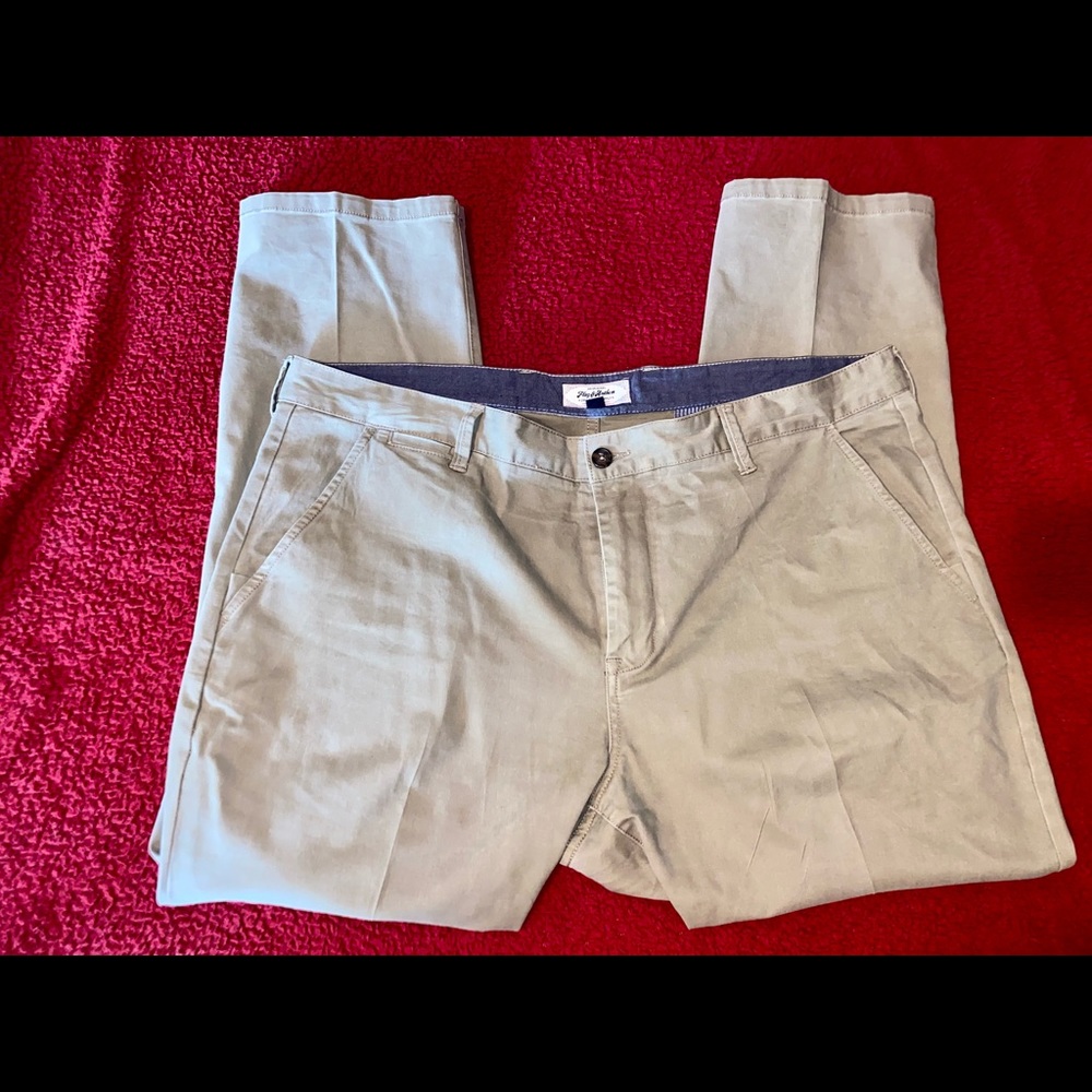 🇺🇸Mens Flag & Anthem brushed cotton chinos 42/30